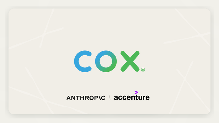 Cox Communications 与 Accenture 合作的 AI 客户服务案例官方配图