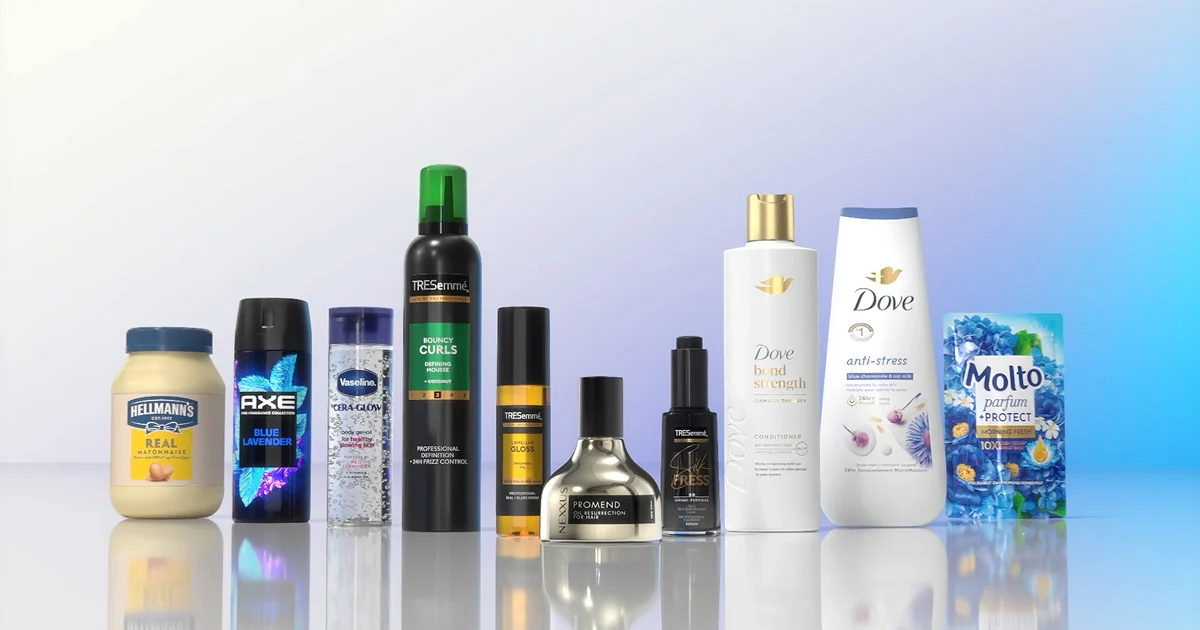 Unilever · 产品图像工作流案例配图